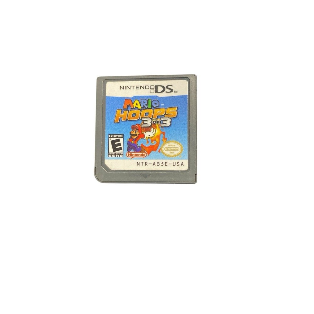 Mario Hoops 3 on 3 (Nintendo DS, 2006) Cartridge Only Tested Works